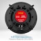 Pyle Pyle 8'' Ceiling Wall Mount Speakers - 2-Way Midbass Woofer, 250W Peak, Flush Design, Easy Installation PDIC81RDBK - alternate 4